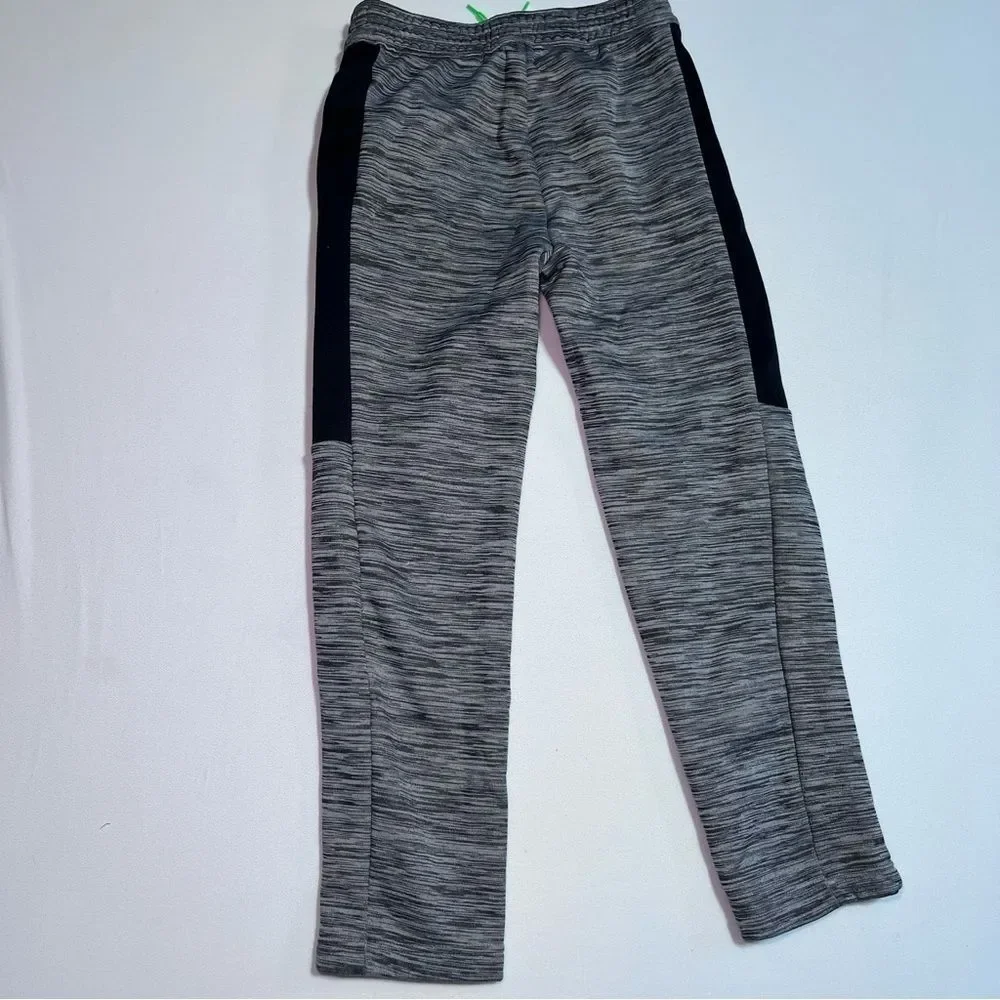 Boys Track Jogger Sweatpants Pants Set Pair of 2 Grey Size Large Lounge Play